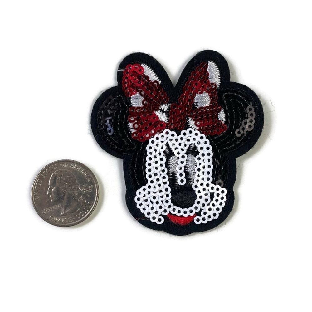 Minnie Mouse Sequins Patch - Picture 2 of 3